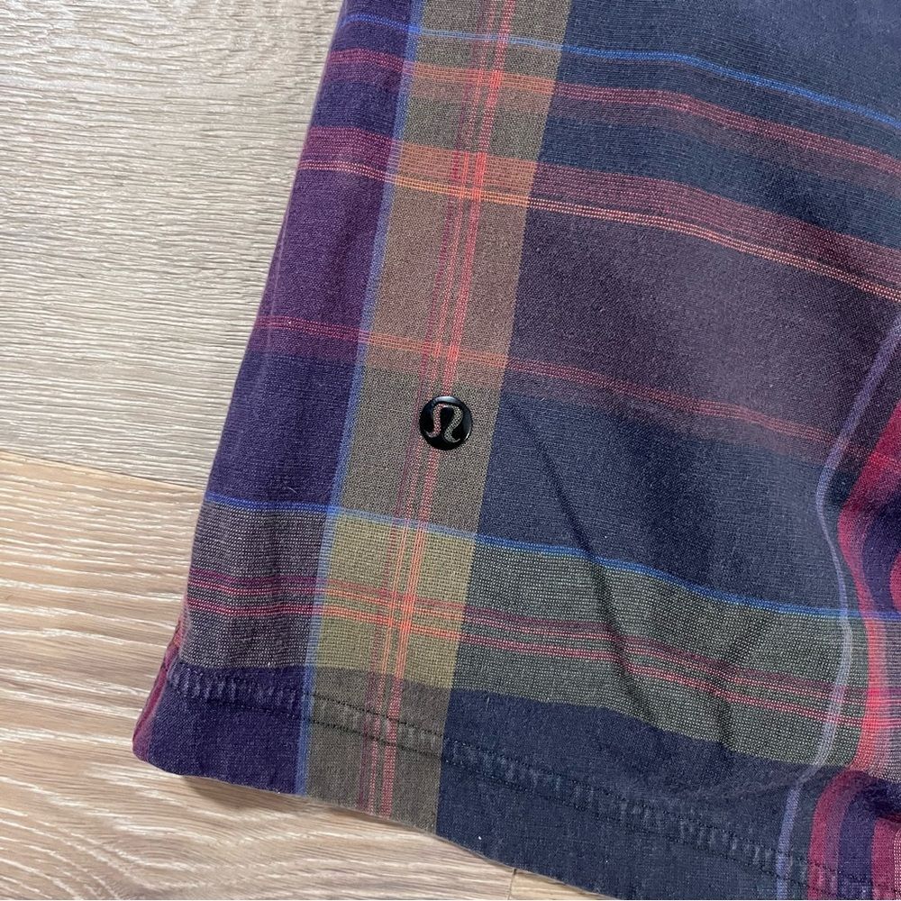 Lululemon Plaid Kahuna Casual Multicolor Shorts 34 - Picture 3 of 4